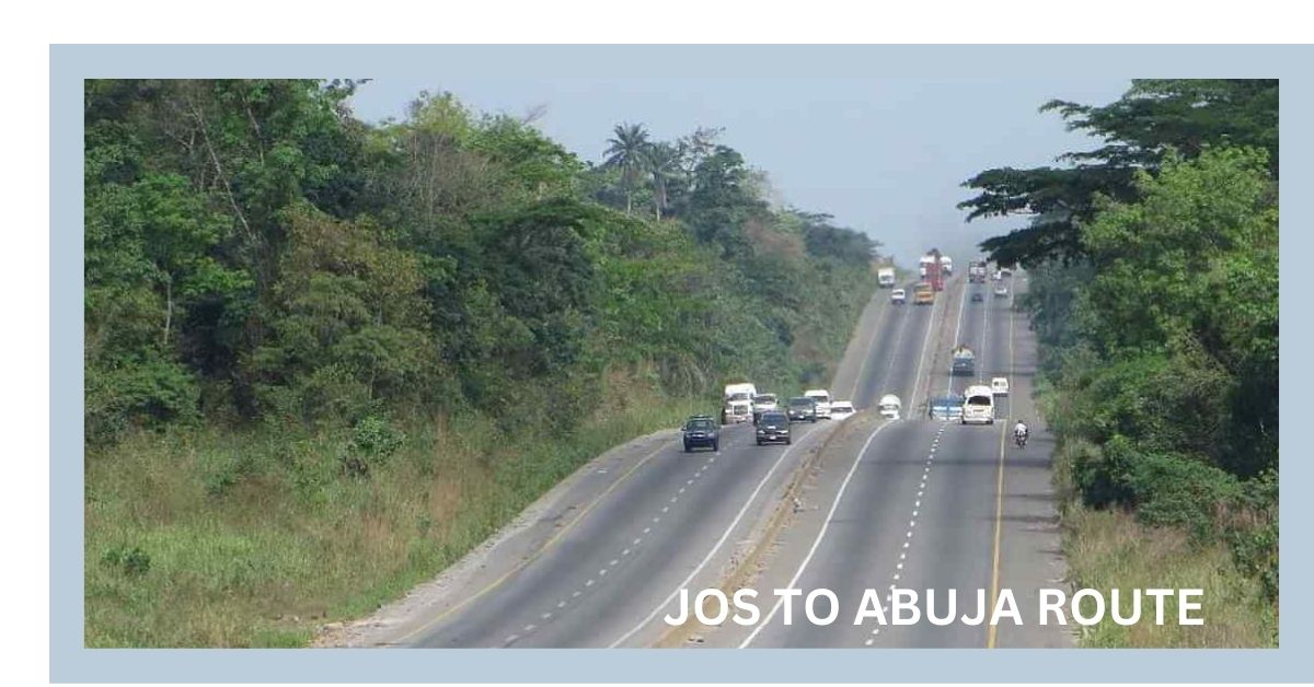What's the road time from Jos to Abuja in hours?